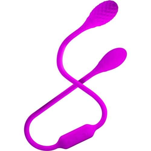 25.78 Inch Waterproof Couple Ladies Vaginal Double End Vibrator Mini Anal Sex Toy Vibrating Silicon Vibrators Massager for Women