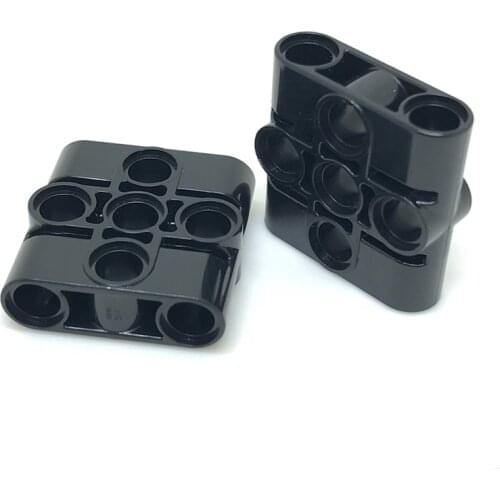 2-4Pieces TECHNIC Parts 39793 Connector Beam 3x3 Bush MOC Brick Compatible with legois Technic MOCs EV3 Building Blocks DIY Toys