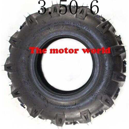 2019 Hot Sale Good Reputation 3.50-6 Thickening Vacuum Tyre Wheel for ATV Quad Lawn Mower Garden Tractor Rotary Cultivator