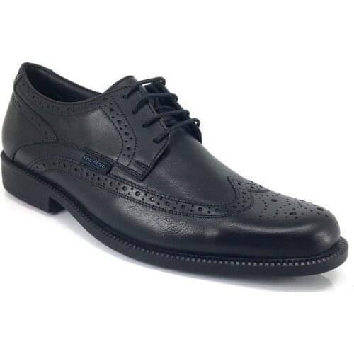 2021 Trend Yeni Sezon Model %100 Deri Ayakkabı İle Kişiye Özel ve Rahat Siyah King Paolo 1271 Günlük Anatomik Erkek Ayakkabı