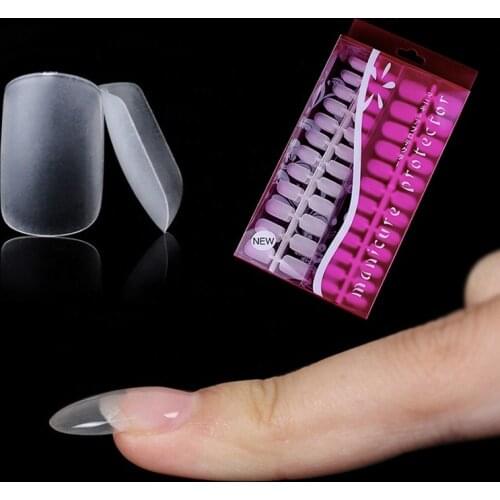288PCS/Box NAIL TIPS 2020 Wholesale Nails Square/Round False Artificial Fingernails new French Nail Tips Fake 10size 24board