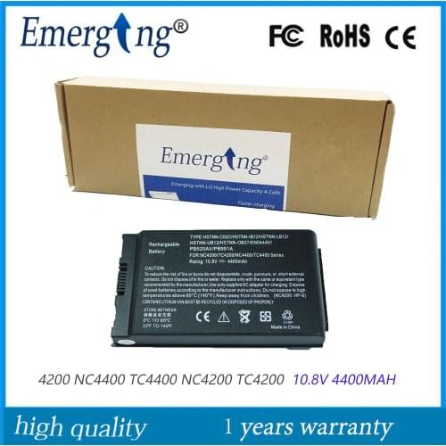 6Cells New Laptop Battery for HP HSTNN-LB27 HSTNN-UB12 PB991A 4200 NC4400 TC4400 NC4200 TC4200