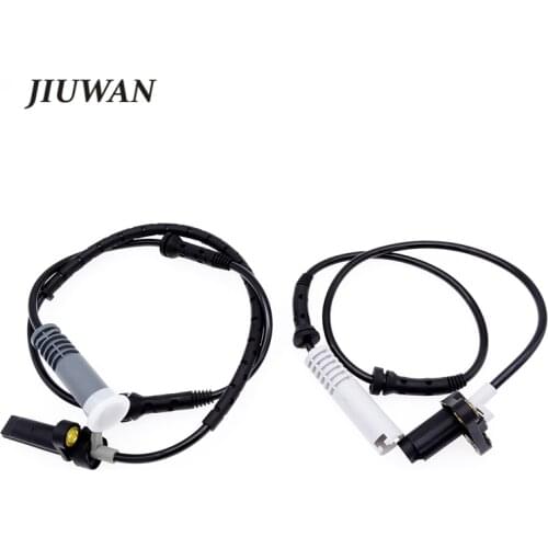 2 Pcs Car Front+Rear ABS Anti-lock Wheel Speed Sensor Fit For BMW E39 Touring 525i/528i 535i 540i 34521182159+34521182160 95-04