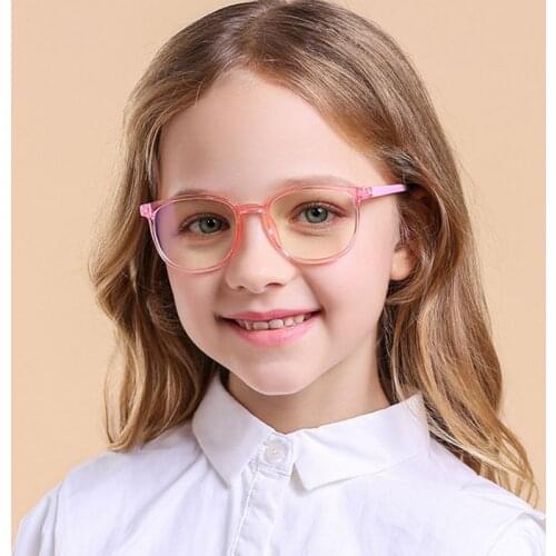 Chirldren Blue Light Blocking Glasses Fashion Anti-blue Light Glasses Frame TR90 Children Myopia Goggles