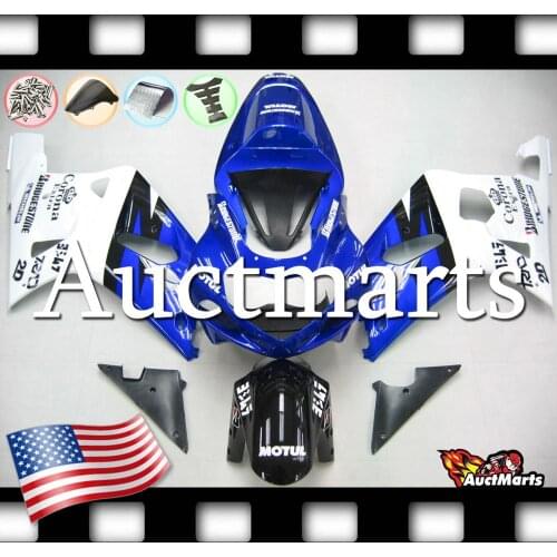 For Suzuki GSXR 600 GSX-R600 K1 01 02 03 2001 2002 2003 Fairing Bodywork (P/N:2a7)