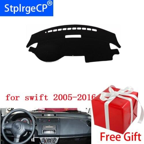 For Suzuki Swift Sport 2005 2006-2010 dashboard mat Protective pad Shade Cushion Pad interior sticker car styling accessories