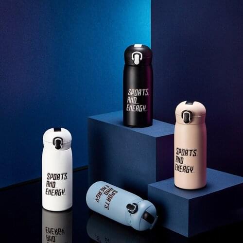 Preferential Promotion vacuum cup Sports Cup With Bouncing Cover of Thermos Cup Trendy sports style High-capacity