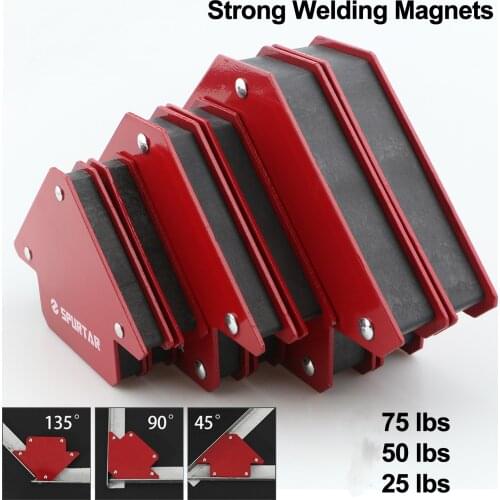 Heavy Duty 3" 4" 5" Arrow Welding Magnets Metalworking Mig Tools Equipment Magnetic Arrow Holder Workshop Welder Weld Positioner