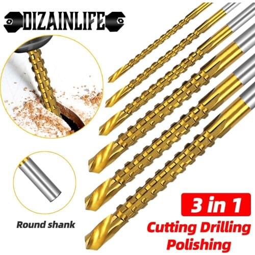 3-8mm Cobalt Drill Bit Set Spiral Screw Metric Composite Tap Metal HSS Twist Drill Bit Set for Wood Cutting Drilling Polishing