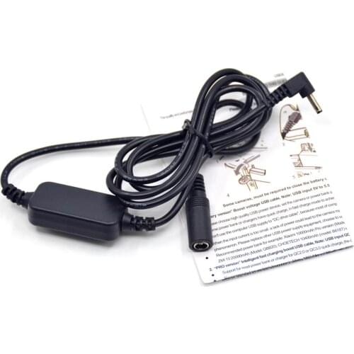 12V-24V DC step-down cable ca-ps700 for Canon camera DR-E5 DR-E8 DR-E10 DR-E12 DR-E15 DR-E17 DR-50 DR-80 DR-700 DC Coupler