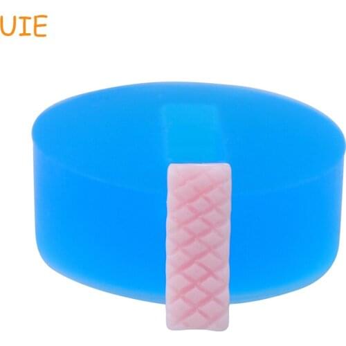 QYL412U 15.9mm Waffer / Waffle Cookie Silicone Mold - Wafer Biscuit Mould Dessert, Fondant, Baking Tools, Resin, Polymer Clay