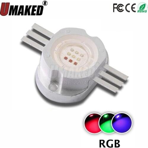 High power Brightness LED Beads Chip 10W RGB color for Floodlight Lamp Spot Light COB Chips