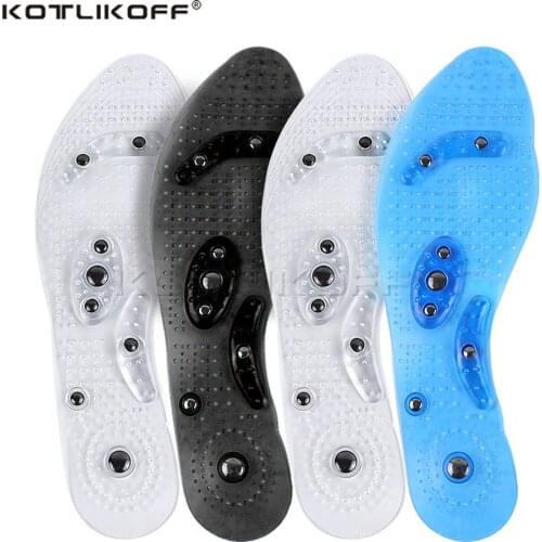 Unisex Magnetic Massage Insoles Foot Acupressure Shoe Pads Therapy Slimming Insoles for Weight Loss Foot Care Shoes Mat Pad
