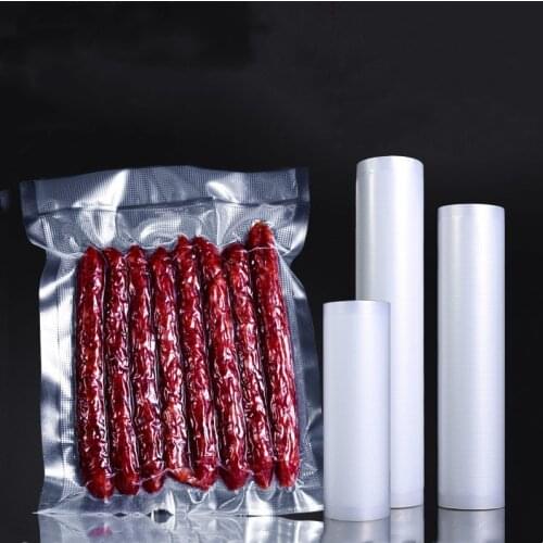 100pcs Vacuum Bags for Food Vacuum Sealer Food Fresh Long Keeping 12/15/20/25/30cm Bags for Vacuum Packer Shelf Life THB5265