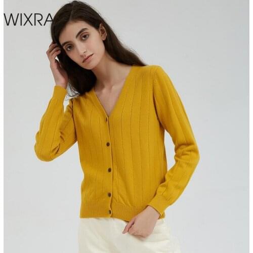 Wixra Women's Knitted Cardigans