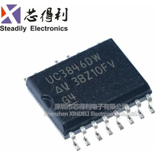 10pcs/lot Brand New & Original Uc3846 Uc3846dw Switching Power Controller IC Chip Sop-16 Patch