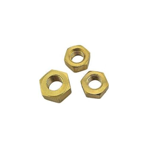 20pcs Metric Thread M8 Brass Hex Nuts Free Shipping