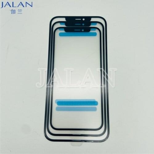 5pcs New Front Glass Glue LCD Glass Screen For iPhone X XS max 11 pro max 12 mini 12 pro max Replacement Refurbish Repair