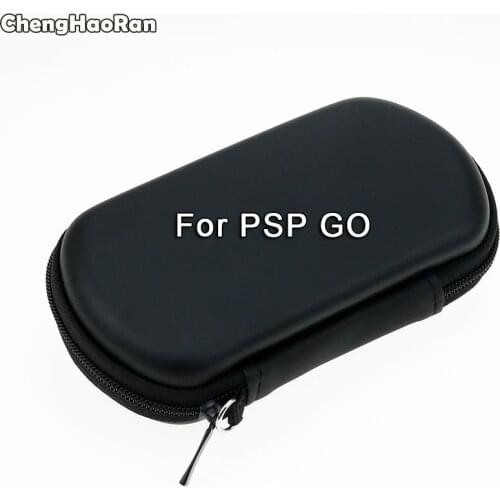 ChengHaoRan Black Hard Cover Bag Pouch Travel Carry Shell Case for PSP GO Protector Cover Box