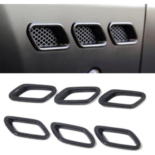 For Maserati GT carbon fiber leaf board side vent For GranTurismo car body decoration