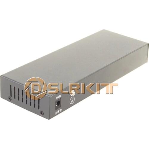 DSLRKIT 250M 10 Ports 8 PoE Injector Power Over Ethernet Switch without Power Adapter