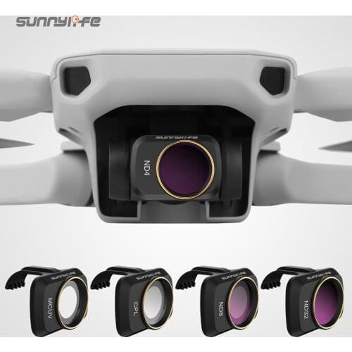 Sunnylife Camera Lens Filter MCUV ND4 ND8 ND16 ND32 CPL ND/PL Filters for Mavic Mini