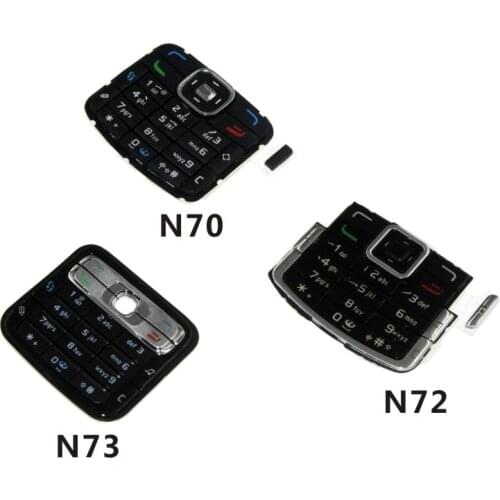 N70 keyboard for Nokia N72 N73 mobile phone number keys High quality Keypad
