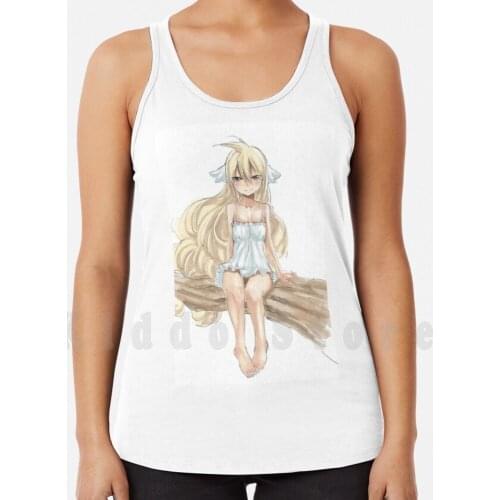 Mavis tank tops vest 100% Cotton Fairy Tail Lucy Fairy Tail Ecchi Manga Sexy Anime Ladie Natsu Mirajane Juvia Wendy Erza