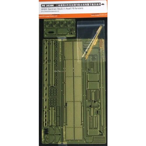 KNL HOBBY Voyager Model PE35396 No.3 Speckle F8 Type Full Structure Fender Metal Etching Parts