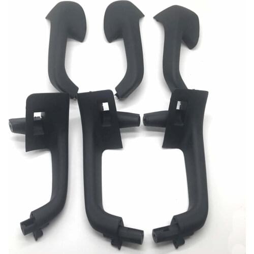 SKTOO Black Interior Handle Door Grab Cover master window switch Bezel cover For VW GTi MK5 Jetta Golf 5 inner armrest