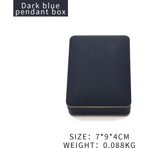 New Dark Green Led Pendent Jewelry Display Packaging Box For Women Earring Wedding Ring Showcase Jewellery Organizers For Lover