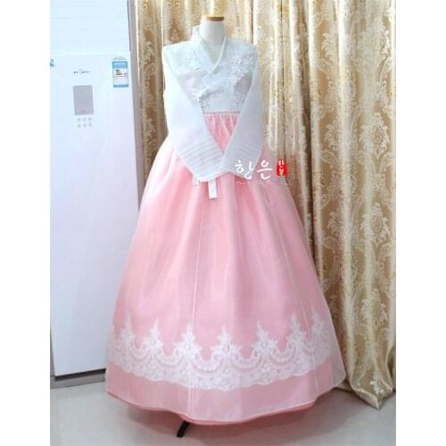 Hanbok dress Korea Imported Fabric / New Improved Hanbok / Bride Hanbok / Fine Hanbok