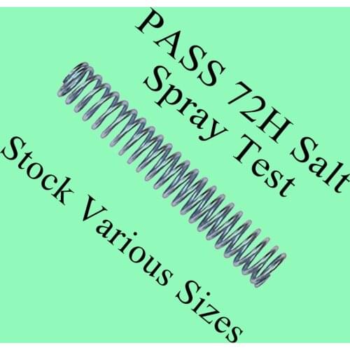 50pcs Spring Manufacturer Wholesale Wire Diameter 1mm Small Compression Spring For Toy