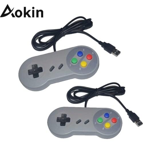 Raspberry Pi Gamepad SNES USB Game Controller Handle Retropie Controller for NESPi Case / Raspberry Pi 3 Model B+ for Windows