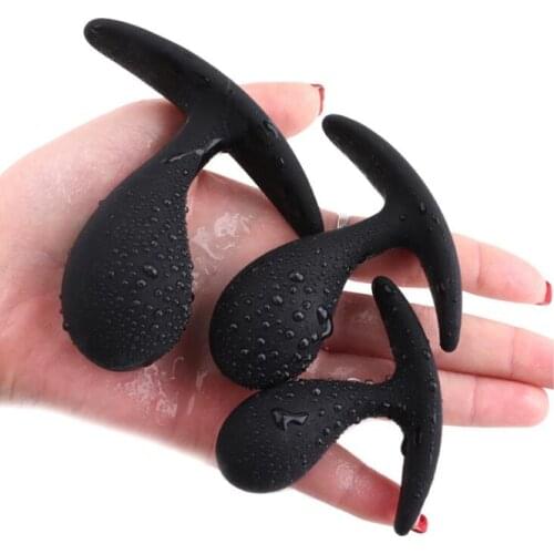S/M/L Silicone Anal Plug Butt Plug Sex Toys For Woman Male Prostate Massager Anal Training Dildo Gay Intimate Goods