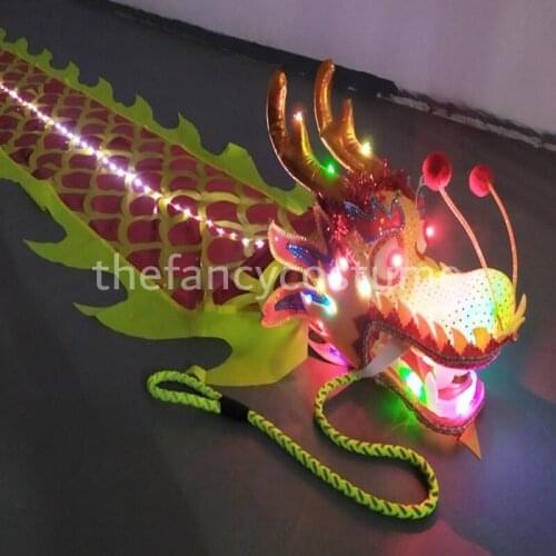 Dragon Dance Light Fitness Stage Accessories Decoration Square Adult Led Costume 6m Unique Dragon Light