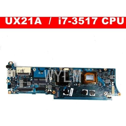 UX21A i7-3517CPU 4GB RAM motherboard For ASUS UX21A UX21 Laptop mainboard Tested free shipping