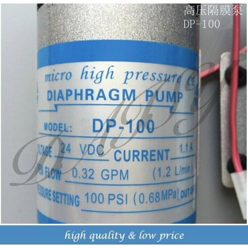 150W DP-100A High Pressure 0.68MPA DC Water Pump 24V Diaphragm Pump