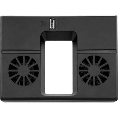 2 Fans Console Cooler USB Powered Game Console Cooling Fan for XBOX Series X Host Side Mount Vertical Cooler Radiator Heat Sink