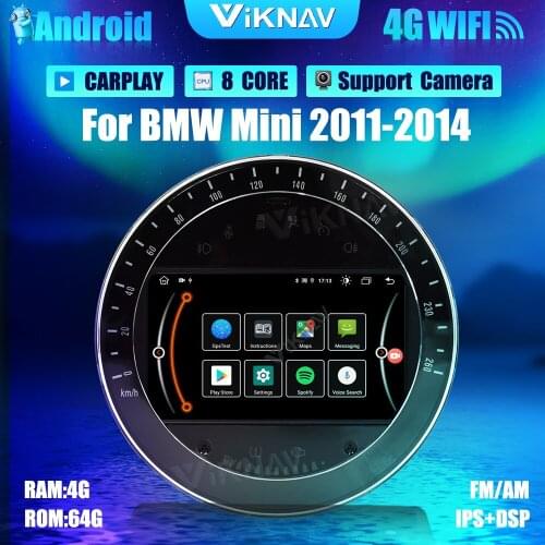 9 inch Android DVD multimedia player Car Radio For BMW Mini 2011-2014 Car GPS Navi Car Automotivo stereo receiver touch Screen