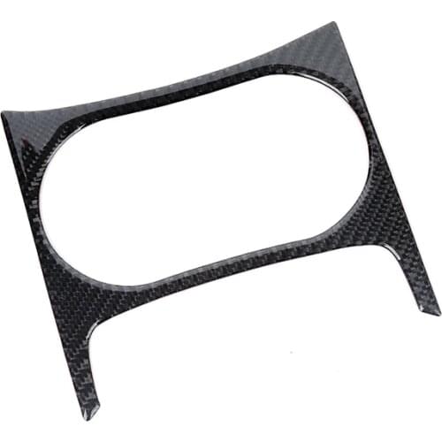 For Audi Q5 2009 2010 2011 2012 2013 2014 2015 2016 2017 Carbon Fiber Car Water Cup Holder Panel Cover