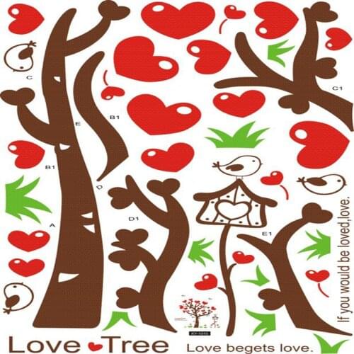 AY6090 Factory Direct Wall Stickers Green Stickers Removable Wall Stickers Home Wall Stickers Sofa Decorative Wall Stickers04