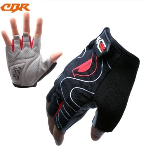 CBR Summer MTB Bicycle Cycling Gloves Breathable Guantes Ciclismo Sports Road Bike Half Finger Gloves Bicycle Cycling Gloves