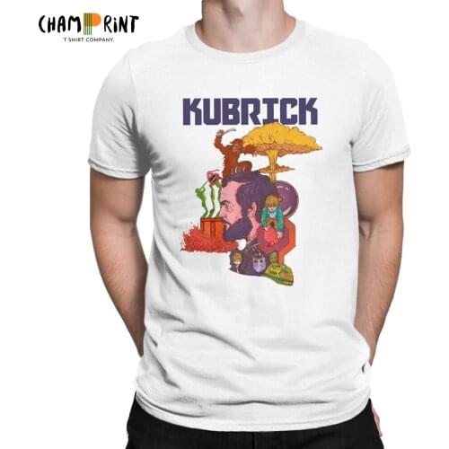 The Mind Of Kubrick T-Shirts for Men The Shining Horror Movie Novelty Cotton Tee Shirt Short Sleeve T Shirts Classic Clothes