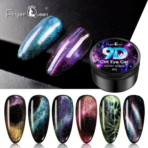 Cat Eyes Gel Polish 5ml Healthy Raw Materials Bright Glos Alsting for 45 Days Easy to Color
