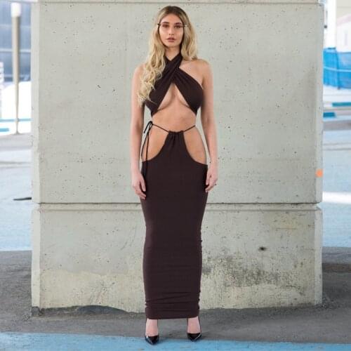 XLLAIS Cotton Drawstring 2 Piece Dress Sets Women Party White Sexy Skirts Cute Matching Outfits Lady Summer Clothes Halter Tops