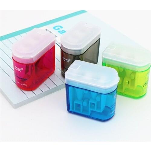 Candy colors High-quality Pencil Sharpener office or school stationery Suitable for Wooden and Paper pencils