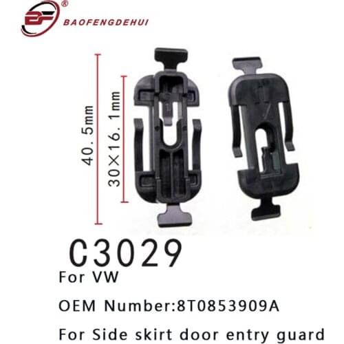 For Volkswagen Fastener Nuts Door Trim Car Plug Window regulators and seals floor spacer positioner