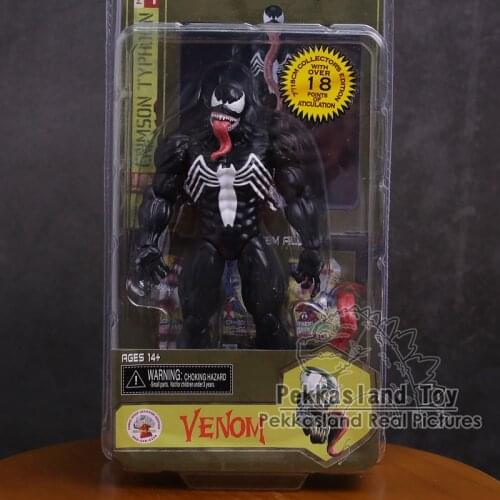 NECA Legends Venom PVC Action Figure Collectible Model Toy 18cm
