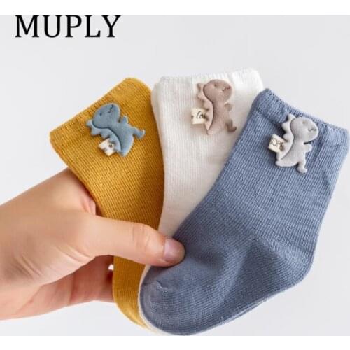 Cartoon Cute Animal Bear Rabbit Infant Baby Socks Cotton Girls Ankle Socks Spring Kids Infant Toddler Knee Mid Socks Sokken 0-2Y